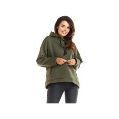 Bluza C223. Czarne bluzy damskie Awama, na jesień, s, z bawełny. Za 139,00 zł.