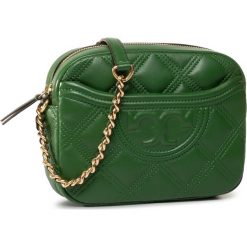 Torebka TORY BURCH - Fleming Soft Camera Bag 62091 Arugula 367. Zielone torebki klasyczne damskie Tory Burch, bez wzorów, ze skóry, wizytowe, bez dodatków. Za 1749,00 zł.