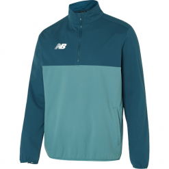 Kurtka treningowa MT630143TNO. Kurtki sportowe męskie New Balance, na jesień, s, bez wzorów, z poliesteru, bez kaptura, do piłki nożnej. W wyprzedaży za 139,99 zł.