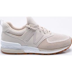 New Balance - Buty WS574WA. Pomarańczowe buty damskie do fitnessu marki New Balance, z materiału. W wyprzedaży za 399,90 zł.