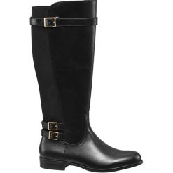 Buty zimowe damskie: kozaki damskie Graceland czarne