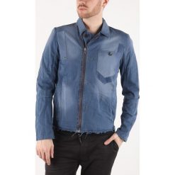 Diesel Jpiping Kurtka Niebieski. Niebieskie płaszcze męskie Diesel, m, bez wzorów, z bawełny. Za 343,95 zł.