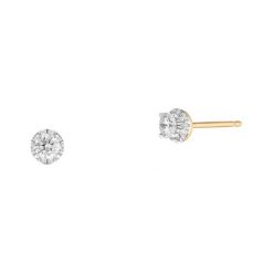 Kolczyki damskie: Piękne Kolczyki - , Brylant 0,37ct