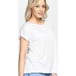 Jasnoniebieski T-shirt Aphrodite. Niebieskie t-shirty damskie Born2be, l. Za 39,99 zł.