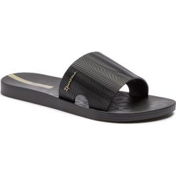 Klapki IPANEMA - Way Fem 26307 Black/Black 20766. Czarne klapki damskie Ipanema, bez wzorów, z tworzywa sztucznego, bez obcasa. Za 79,99 zł.