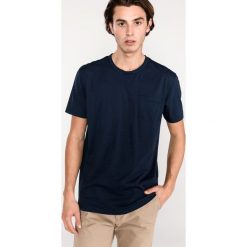 Pepe Jeans Wharton Koszulka Niebieski. Niebieskie podkoszulki męskie Pepe Jeans, s, bez wzorów, z bawełny, z krótkim rękawem. Za 180,95 zł.