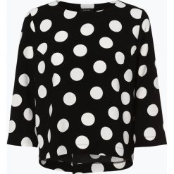 Opus - Bluzka damska – Falesha Polka Dot, czarny. Czarne bluzki damskie Opus, bez wzorów, bez kołnierzyka, bez rękawów. Za 249,95 zł.