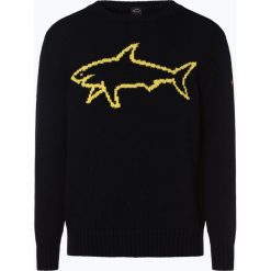 Paul & Shark - Sweter męski, niebieski. Niebieskie swetry męskie Paul & Shark, xxl, bez wzorów, z wełny, bez kołnierzyka, bez kaptura. Za 999,95 zł.