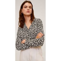 Mango - Bluzka Basicb. Różowe bluzki damskie Mango, s, bez wzorów, z poliesteru, bez kołnierzyka, z długim rękawem. Za 89,90 zł.