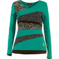 Koszulka w kolorze czarno-zielonym. Zielone koszulki damskie Coline, xl, z bawełny. W wyprzedaży za 49,95 zł.