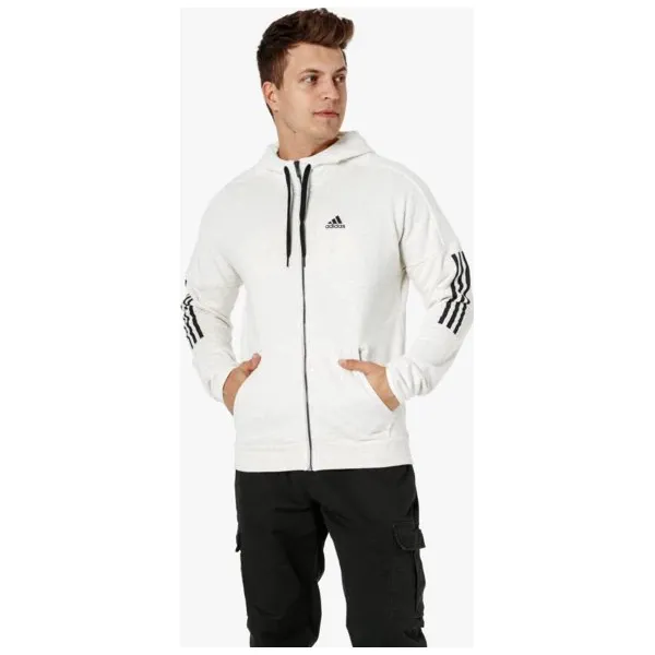 Adidas Bluza M Sid Lgo Fz Ft , biały, rozmiar S. Białe bluzy męskie Adidas, s, bez wzorów, z bawełny, bez kołnierzyka, bez rękawów, bez kaptura. W wyprzedaży za 199,99 zł.