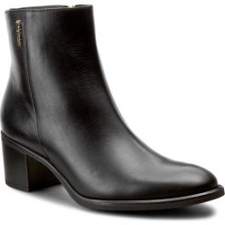 Botki GINO ROSSI - Tesa DBG193-G50-E100-9900 99. Czarne botki damskie skórzane marki Gino Rossi. W wyprzedaży za 269,00 zł.