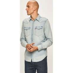 Levi's - Koszula. Niebieskie koszule męskie Levi's®, s, bez wzorów, z bawełny, klasyczne, z klasycznym kołnierzykiem, z długim rękawem. W wyprzedaży za 259,90 zł.