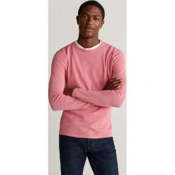 Mango Man - Sweter Avena. Czarne swetry męskie Mango Man, s, bez wzorów, z bawełny, z okrągłym kołnierzem, bez kaptura. Za 119,90 zł.