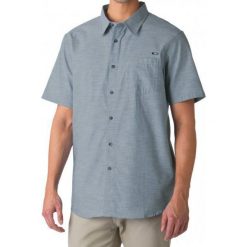 Koszule męskie na spinki: Oakley Koszula Uniform Woven Oxford Blue S