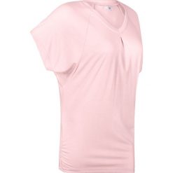 T-shirt sportowy "nietoperz", krótkie rękawy bonprix jasnoróżowy. Różowe bluzki sportowe damskie bonprix, bez wzorów, z dżerseju, bez kołnierzyka, z krótkim rękawem, krótkie, bez kaptura. Za 37,99 zł.