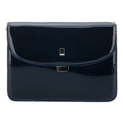 David Jones Damska Torebka Crossbody Dark Blue cm4024. Niebieskie torebki klasyczne damskie marki David Jones, w paski, bez dodatków. W wyprzedaży za 93,00 zł.