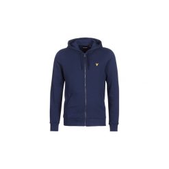 Bluzy Lyle Scott FAFARLIME. Niebieskie bluzy męskie marki Lyle & Scott, s, bez wzorów, bez kołnierzyka, bez rękawów, bez kaptura. Za 349,00 zł.
