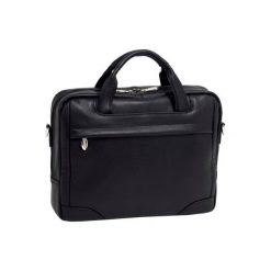 Torba MCKLEIN Montclare 13.3 cali Czarny. Czarne plecaki męskie Mcklein, w paski. Za 747,99 zł.
