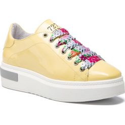 Sneakersy CYCLEUR DE LUXE - Maya CDLW191099 Banana Yellow. Żółte półbuty damskie Cycleur De Luxe, ze skóry. W wyprzedaży za 359,00 zł.