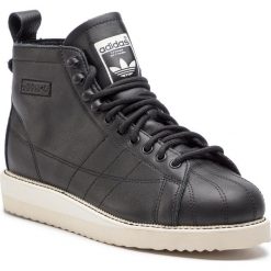 Buty adidas - Superstar Boot W AQ1213 Cblack/Cblack/Owhite. Czarne buty sportowe damskie Adidas, bez wzorów, ze skóry, sportowe, adidas superstar. W wyprzedaży za 389,00 zł.