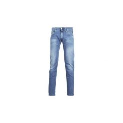 Jeansy slim fit Replay ANBASS. Niebieskie jeansy męskie marki Replay, m, bez wzorów. Za 609,00 zł.