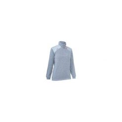 Sweter żeglarski SAILING 100 damski. Szare swetry damskie TRIBORD, m, bez wzorów, z bawełny, bez rękawów, bez kaptura. Za 79,99 zł.