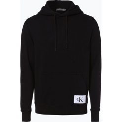 Bejsbolówki męskie: Calvin Klein Jeans - Męska bluza nierozpinana, czarny