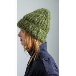 Mohair Beanie - czapka z miękkiego moheru. Szare czapki damskie Pakamera, bez wzorów. Za 159,00 zł.