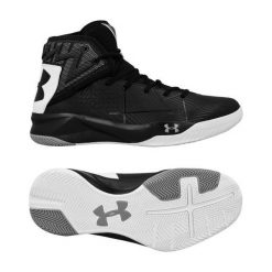 Buty sportowe męskie: Under Armour Buty męskie Rocket 2 czarne r. 45 (1286385-100)