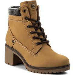 Buty zimowe damskie: Botki WRANGLER – Sierra Nunuck WL172511 Tan Yellow 24