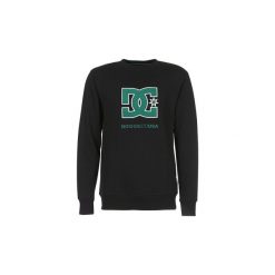 Bluzy DC Shoes GLENRIDGE CREW M OTLR KVJ0. Czarne bluzy męskie marki DC Shoes, xl, bez wzorów, bez kołnierzyka, bez rękawów, bez kaptura. Za 231,20 zł.