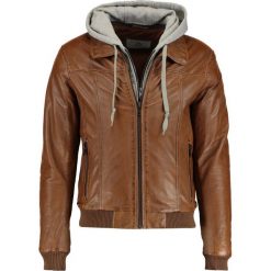Serge Pariente HOOD Kurtka skórzana oxblood. Czerwone kurtki męskie skórzane marki Serge Pariente, l. Za 1049,00 zł.