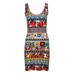 Sukienki: Desigual Sukienka Damska Luana Xs Wielo Barwny