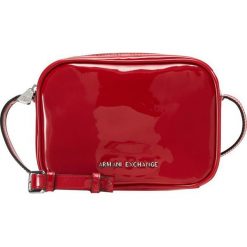 Armani Exchange Torba na ramię red. Czarne torebki klasyczne damskie marki Armani Exchange, l, z materiału, z kapturem. Za 419,00 zł.