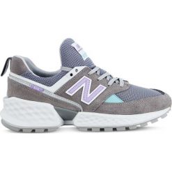 Sportowe Buty New Balance WS574PRC SPORT. Szare buty sportowe damskie Molly.pl, z zamszu. Za 399,00 zł.