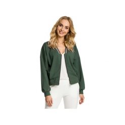 M347 Bomberka z szerokimi rękawami militarna. Bluzy damskie Moe, xl, moro, z elastanu, militarne, bez kaptura. Za 149,00 zł.