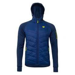 Etape Crux Pro Niebieski M. Niebieskie kurtki sportowe męskie Etape, s, bez wzorów, z materiału, z kapturem, na fitness i siłownię. W wyprzedaży za 215,00 zł.