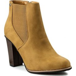 Buty damskie: Botki BIG STAR - Y274298 Camel