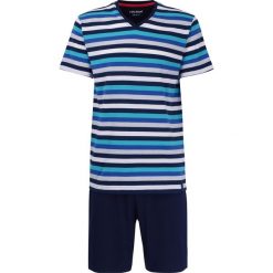 Piżama męska CECEBA Aqua X:L plus non iron. Niebieskie piżamy męskie marki Ceceba, m, z bawełny. Za 155,99 zł.