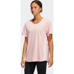 Koszulka krótki rękaw fitness cardio damska. Bluzki sportowe damskie Adidas, s, bez wzorów, ze skóry, bez kołnierzyka, z krótkim rękawem, krótkie, bez kaptura, na fitness i siłownię. Za 139,99 zł.