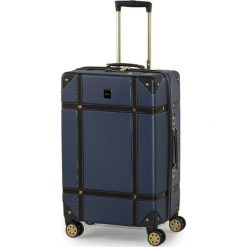 Rock walizka podróżna TR-0193/3-M ABS - niebieska. Niebieskie walizki Rock, bez wzorów, ze skóry, sportowe. Za 537,00 zł.