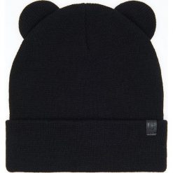 Czapka z uszami - Czarny. Czarne czapki damskie Cropp, bez wzorów. Za 24,99 zł.