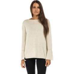 Swetry damskie: Sweter w kolorze beżowym
