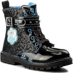 Kozaki dziewczęce: Trapery FROZEN – CS17086DFR-2 Czarny