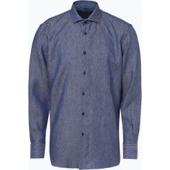 Van Graaf - Męska koszula lniana z poszetką, niebieski. Niebieskie koszule męskie Van Graaf, m, bez wzorów, z materiału, eleganckie, bez kołnierzyka, bez rękawów. Za 299,95 zł.