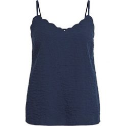 VILA Damski Tank Vilinea Single t Navy Blaze r (rozmiar 42). Niebieskie koszulki damskie Vila, bez wzorów, bez kołnierzyka, bez rękawów. W wyprzedaży za 77,00 zł.
