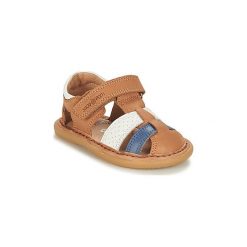 Sandały Dziecko Shoo Pom CRESPIN TONTON BUENO. Pomarańczowe sandały chłopięce Shoo Pom, bez zapięcia. Za 299,00 zł.