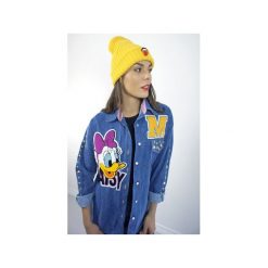 Koszula DAISY Jeans. Niebieskie koszule damskie Missspark, s, z haftami, z bawełny, klasyczne, z klasycznym kołnierzykiem, bez rękawów. Za 399,00 zł.