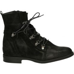 Botki - 3753 CAR NERO. Czarne botki damskie skórzane Venezia. Za 399,00 zł.